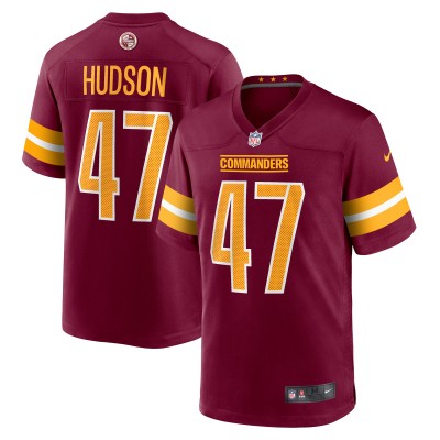 Игровая джерси Khaleke Hudson Washington Commanders Nike  Game -  Burgundy