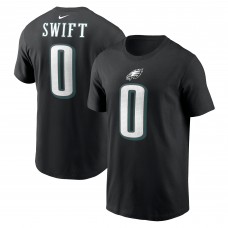Футболка DAndre Swift Philadelphia Eagles Nike Player - Black