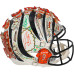 Joe Burrow Cincinnati Bengals Autographed Fanatics Authentic 2022 Alternate Riddell Speed Authentic Helmet - Art by Charles Fazzino - XP14013001 Joe Burrow Cincinnati Bengals Autographed Fanatics Authentic 2022 Alternate Riddell Speed Authentic Helmet - Art by Charles Fazzino - XP14013001