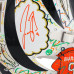 Joe Burrow Cincinnati Bengals Autographed Fanatics Authentic 2022 Alternate Riddell Speed Authentic Helmet - Art by Charles Fazzino - XP14013001