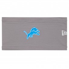 Detroit Lions New Era Gray Official Training Camp COOLERA Headband