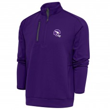 Кофта на короткой молнии Minnesota Vikings Antigua Generation- Purple