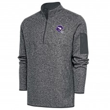 Кофта на короткой молнии Minnesota Vikings Antigua Fortune - Heather Charcoal