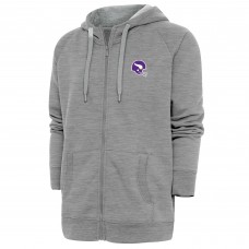 Толстовка на молнии Minnesota Vikings Antigua Victory - Heather Gray
