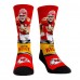 Три пары носков Travis Kelce Kansas City Chiefs Rock Em Socks Unisex Pro - Red