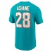 Футболка De’Von Achane Miami Dolphins Nike Player Name & Number - Aqua