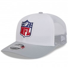Бейсболка NFL New Era 2024 NFL Training Camp 9SEVENTY Trucker - White/Gray