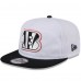 Бейсболка Cincinnati Bengals New Era 2024 NFL Training Camp Golfer Snapback - White/Black