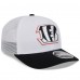 Бейсболка Cincinnati Bengals New Era 2024 NFL Training Camp 9SEVENTY Trucker - White/Black