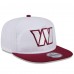 Бейсболка Washington Commanders New Era 2024 NFL Training Camp Golfer Snapback - White/Burgundy