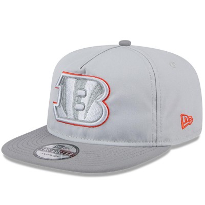 Бейсболка Cincinnati Bengals New Era 2024 NFL Training Camp Golfer Snapback - Gray