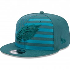 Бейсболка Philadelphia Eagles New Era Independent 9FIFTY - Midnight Green