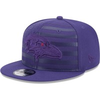 Baltimore Ravens New Era Independent 9FIFTY Snapback Hat - Purple