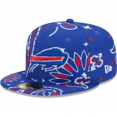 Бейсболка Buffalo Bills New Era Paisley 59FIFTY Fitted - Royal
