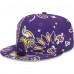 Бейсболка Minnesota Vikings New Era Purple Paisley 59FIFTY