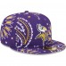 Бейсболка Minnesota Vikings New Era Purple Paisley 59FIFTY