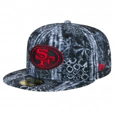 Бейсболка San Francisco 49ers New Era Shibori 59FIFTY - Black