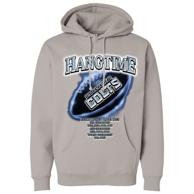 Unisex Indianapolis Colts Hangtime Gray Accomplishments Pullover Hoodie