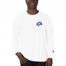 Los Angeles Rams Starter White Vamos Rams Halftime Long Sleeve T-Shirt