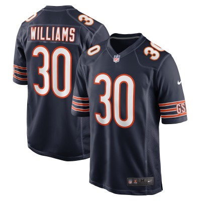 Игровая джерси Joejuan Williams Chicago Bears Nike  Game -  Navy