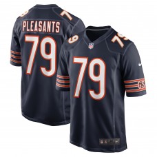 Игровая джерси Austen Pleasants Chicago Bears Nike  Game -  Navy