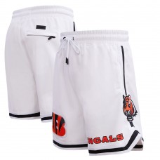 Шорты Cincinnati Bengals Pro Standard Classic Chenille Double Knit - White Шорты Cincinnati Bengals Pro Standard Classic Chenille Double Knit - White