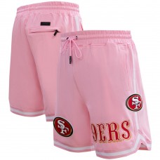Шорты San Francisco 49ers Pro Standard Classic Chenille Double Knit - Pink