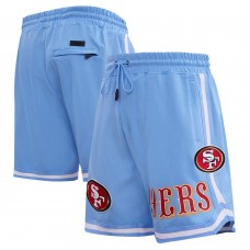 Шорты San Francisco 49ers Pro Standard Classic Chenille Double Knit - Blue