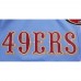 Шорты San Francisco 49ers Pro Standard Classic Chenille Double Knit - Blue