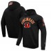 Толстовка Cincinnati Bengals Pro Standard Classic Fleece - Black Толстовка Cincinnati Bengals Pro Standard Classic Fleece - Black