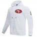 Толстовка San Francisco 49ers Pro Standard Classic Chenille Double Knit - White