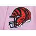 Толстовка на молнии Cincinnati Bengals Pro Standard Classic Chenille Double Knit - Pink