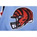 Толстовка на молнии Cincinnati Bengals Pro Standard Classic Chenille Double Knit - Blue