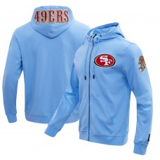 Толстовка на молнии San Francisco 49ers Pro Standard Classic Chenille Double Knit - Blue