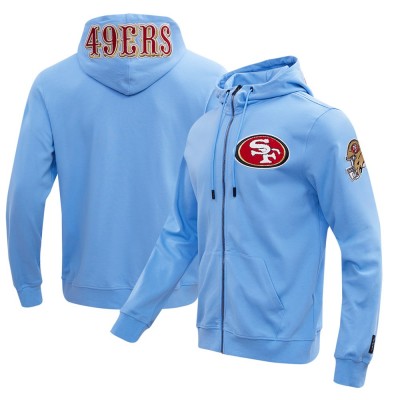 Толстовка на молнии San Francisco 49ers Pro Standard Classic Chenille Double Knit - Blue