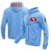 Толстовка на молнии San Francisco 49ers Pro Standard Classic Chenille Double Knit - Blue