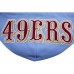 Толстовка на молнии San Francisco 49ers Pro Standard Classic Chenille Double Knit - Blue