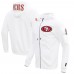 Толстовка на молнии San Francisco 49ers Pro Standard Classic Chenille Double Knit - White