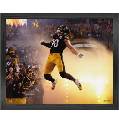 Pittsburgh Steelers T.J. Watt Highland Mint 16 x 20 Celebration Framed Canvas