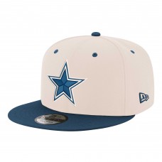 Бейсболка Dallas Cowboys New Era Two-Tone Chrome 9FIFTY - Cream/Navy