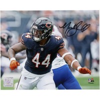 Noah Sewell Chicago Bears Autographed Fanatics Authentic 8 x 10 Horizontal Action Photograph