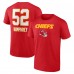 Футболка Creed Humphrey Kansas City Chiefs Wordmark Player Name & Number - Red