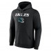 Толстовка Jalen Carter Philadelphia Eagles Wordmark Player Name & Number - Black