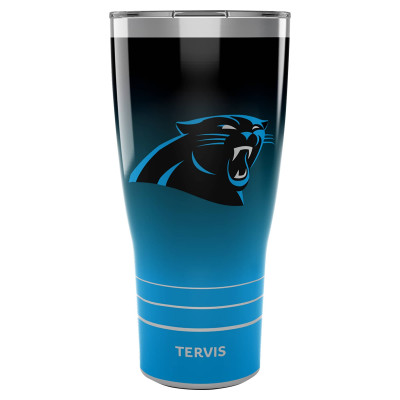 Термос Carolina Panthers Tervis 30oz. Ombre
