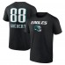 Футболка Dallas Goedert Philadelphia Eagles Wordmark Player Name & Number - Black Футболка Dallas Goedert Philadelphia Eagles Wordmark Player Name & Number - Black