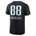 Футболка Dallas Goedert Philadelphia Eagles Wordmark Player Name & Number - Black