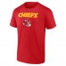 Футболка Harrison Butker Kansas City Chiefs Wordmark Player Name & Number - Red