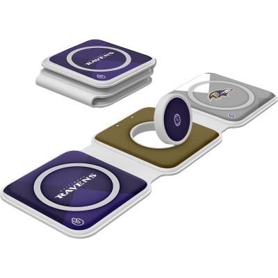Baltimore Ravens Keyscaper 3-in-1 Foldable Charger