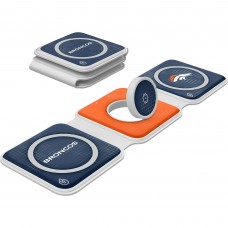 Denver Broncos Keyscaper 3-in-1 Foldable Charger