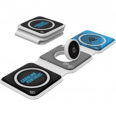 Carolina Panthers Keyscaper Personalized 3-in-1 Foldable Charger